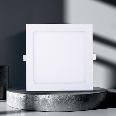 China Smiple style 6W Square 420 lumen Light Ip20 Aluminum Panel With Led Lights for sale