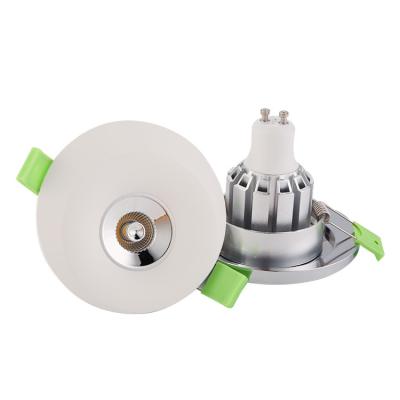 China Smiple Style High Quality IP20 GU10 Indoor Round Frame 50W Recessed LED Downlight Wholesale for sale