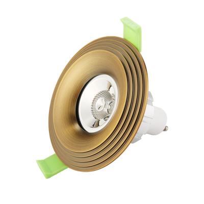 China Smiple New Latest Style Household IP20 Listed Affordable Aluminum Ceiling 50W Recessed LED Downlight Wholesale And Retail for sale