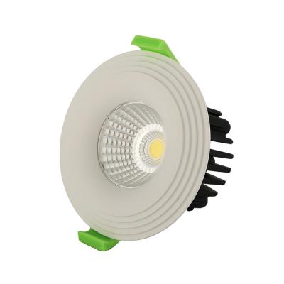 China Smiple Zhongshan Style Lighting Indoor Recessed Aluminum Spot Lights 10W IP44 gu10 MR16 Downlight Hotel Room Waterproof for sale