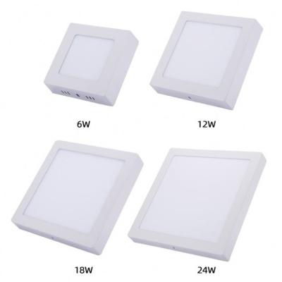 China 24W 2680Lm Aluminum Lights 2680 Lumen 24W Panels Panel Light 24W Led Square Hole for sale