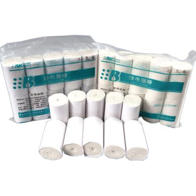 China Gauze Cotton Medical Dressing Medical 100% Surgical Bandage 100% Cotton Bandage for sale