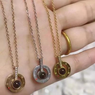 China Casual/Sporty 2022 Latest Design Fashion Jewelry Necklaces Desert Eye Fine Necklaces For Men And Women for sale