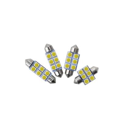 China Auto Accessories Led Bulb Festoon C5W 5050 6SMD Led Bulb 31MM 36MM 39MM 41MM for sale