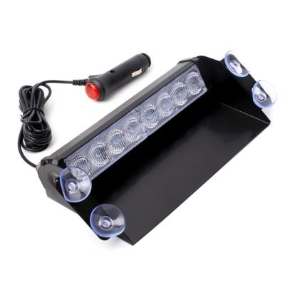 China 12V Car Truck Emergency LED Strobe Light 3 Flashing Modes 8LEDS Warning Light Led Warning Light for sale