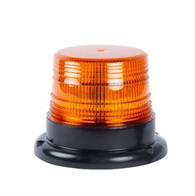 China Plastic 12V 24V Amber Emergency Strobe Light Beacon Led Warning Light for sale