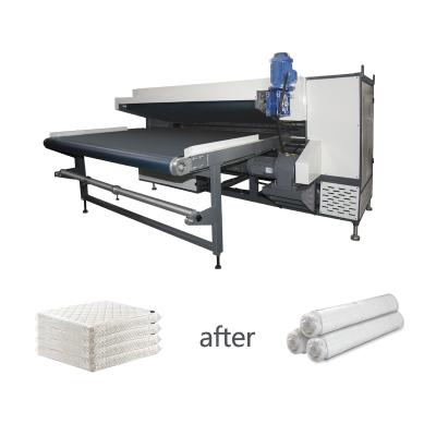 China Automatic Rolling Machinery Repair Shops Mattress Machinery Mattress Rolling Machine for sale