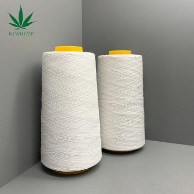 China 60NM 100%hemp sustainable yarn for weaving and knitting with high quality for sale