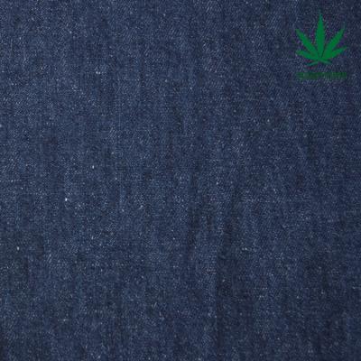 China 55% Organic Hemp 45% Cotton Hemp Denim Fabric Eco-friendly Sustainable Wholesale for sale