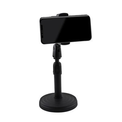 China 360 Degree Rotary Mount Photography Live Streaming Mobile Phone Stand Desktop Bracket for sale