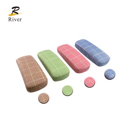 China Glasses cork eyewear case hard metal eyewear glass cases cases cheap leather for sale