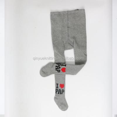 China Breathable Cheap Cotton Baby Warm Terry Tights for sale