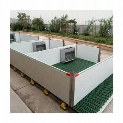 China Piglets Breeding PVC Panel Surrounds Piglet Nursery Pens For Pig Farm for sale