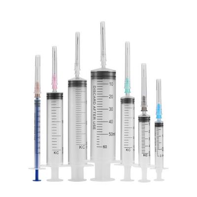 China Medical vet used plastic disposable syringe for sale