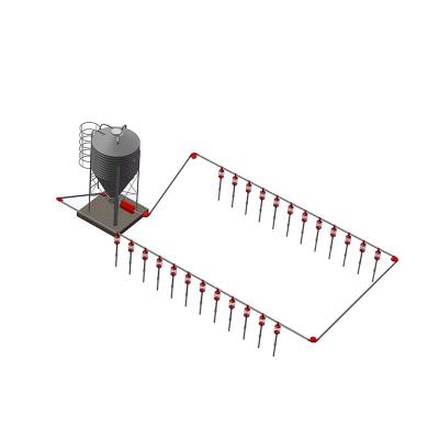 China Hot Sale Chain System Automatic Feeding Pig Farm Equipment System For Pig House for sale