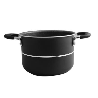 China Kitchen Soup Pot Sustainable Cookware Stick Non Cooking Pot , Aluminum Cookware for sale