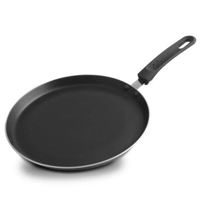 China High Quality Household Gas Household Non Stick Non Stick Pan Black Aluminum Wok Pan Pizza Dish for sale