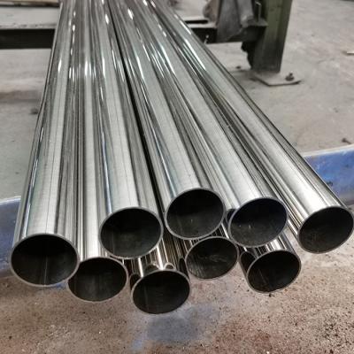 China No 4 Surface Round Stainless Steel Pipe Length 1000mm 1200mm for sale