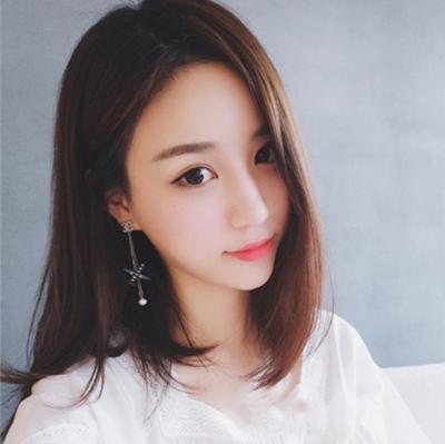 China European and American Deep Wave Ladies Wig Medium Long In Nature Fluffy Fashion Full Head Set Air Bangs 35cm for sale