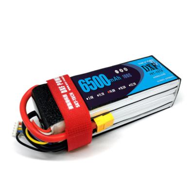 China Toys DXF 4S 14.8V 6500mAh 100C 200C Lipo Battery 4S XT90 XT60 T Deans EC5 For FPV Drone Aircraft Car Boat Truck Helicopter for sale