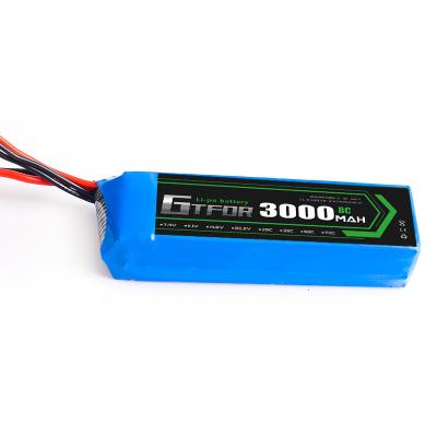 China Toys POWER RC Lipo Battery 7.4V 2S 3000MAH 8C Battery For FRSKY X9D PLUS RC Transmitter Remote Control Battery for sale