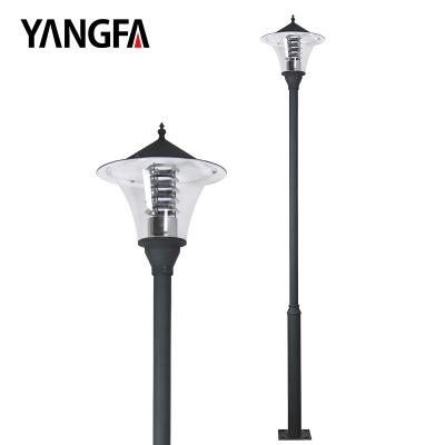 China Waterproof IP65 30W 30 WATT LED Glass Post Post Lights Waterproof Garden Clear Seeded for sale