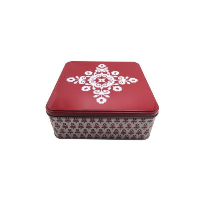 China Food Grade Factory Custom Accept OEM / ODM Metal Candy Gift Cookie Tin Box for sale