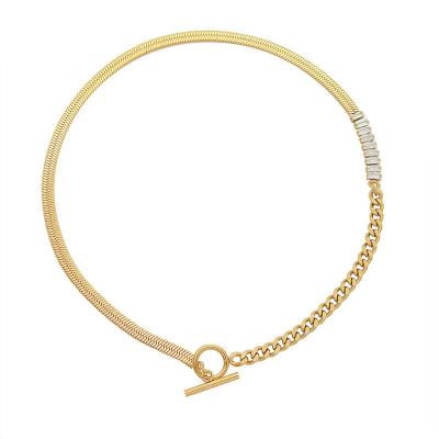 China Wholesale New Arrivals Punk Stainless Steel Necklace Chain OT Hug Chokers Jewelry Necklace For Women for sale