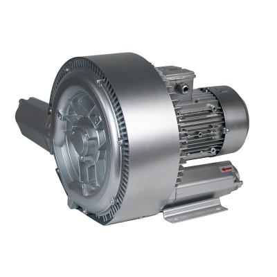 China Commercial Buildings Aluminum Portable Hot Blower 2.2kw Dual Stage High Pressure Vortex Compressor for sale