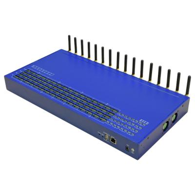 China Top Selling GSM Sms Voip Products 16 Ports 128 Channels GSM Gateway Support Bulk SMS and Calling SK16G-128 for sale