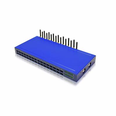 China Voip Gateway Goip Sms Sender 16 port 64 sim modem Voip Adapter Sim Box Simbank 44*21.5*5 for sale