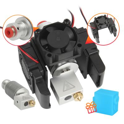 China 3D Printer Printing 3DSWAY 12V/24V Fan Bracket 1.75mm All Metal Volcano Nozzle HotEnd Bowden Part E-3D V6 Hotend Direct J Head Kit for sale