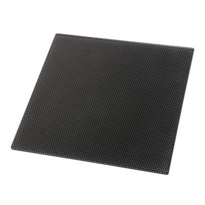 China 3DSWAY 3D Printer Parts 220*220 Heated Bed To Build Carbon Crystal Glass Platform Ultrabase Heating Plate Surface Tempered Hot Bed 220*220mm for sale