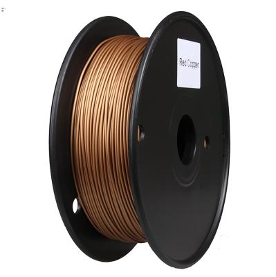 China 3DSWAY 1.75mm 3DSWAY 1.75mm Copper PLA Metal 3d Printer Copper Bronze Filament Copper Brass 3d Printer for sale