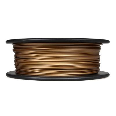 China 3D Printer Copper Brass PLA Metal Filament Net Weight 0.5KG 3D Red Copper Bronze Metal Material 3DSWAY 1.75MM Printer for sale