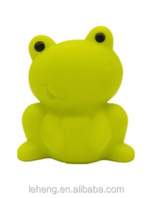 China Bath Toy Unique Green Frog Spray Animal Plastic Water Bath Toy For Baby for sale