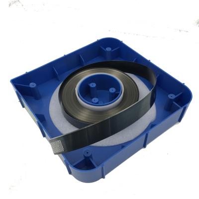 China Flexo And Gravure Printing 20C Lamella 40mm*0.20mm*100m Blue Coated Doctor Blade For Flexo And Gravure Printing for sale