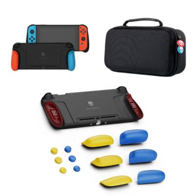 China For Nintendo Switch DS NS GripCase With Replaceable Hard Shell Storage Bag Handles MaxCarry Case Cover For Nintendo Switch Lite for sale