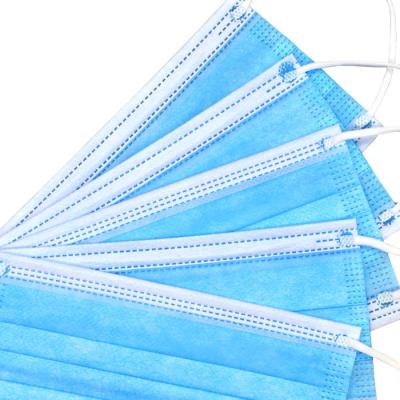 China All Hot Sale Community Clinic 3Ply Medical Nonwoven Disposable Face Mask With Low Price for sale