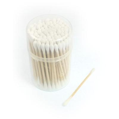 China Bamboo Cosmetic Disposable Cotton Swab With Free Sample KJ-245 2000 Bags for sale