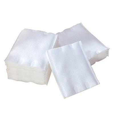 China Cotton Daily Cosmetic Cotton Pads Cleansing Disposable Square Facial Make Up Remover Pads for sale