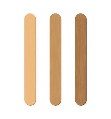 China Disposable Custom Logo Wooden Popsicle Sticks Wooden Ice Cream Sticks For Sale for sale