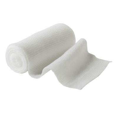 China Soft Breathable Convenient Medical Gauze Bandage Hospital Use Cotton White Colored for sale