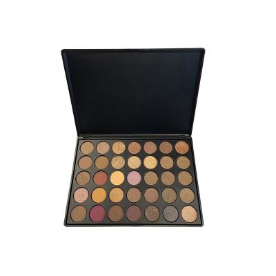 China 35 Colors Eyeshadow Palette Matte Long Lasting Waterproof Makeup Eyeshadow Palette for sale