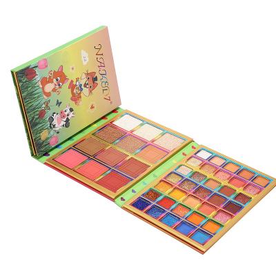 China 117 Colors Matte Professional Cosmetic Waterproof Eyeshadow Palette Makeup for Women for sale