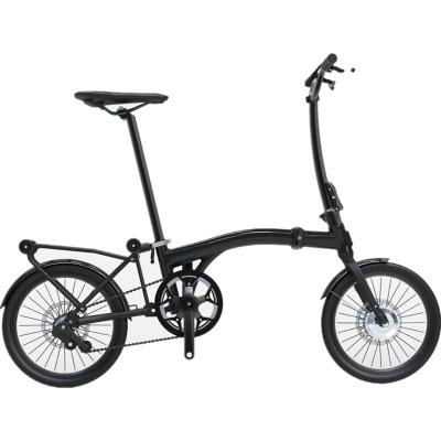 China Aluminum Alloy Part Fashionable Portable Economy Electric Folding Bike for sale