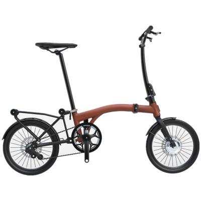 China Fashionable Portable Economy 250W Electric 350W 6.8Ah Aluminum Alloy Part Folding Hybrid Bike for sale