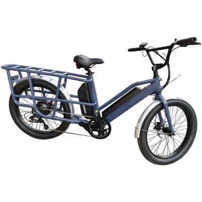 China Quality 2 wheel electric european aluminum alloy frame electric bicycle cargo bike manufacturer in china for sale