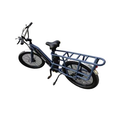 China 2 Frame Aluminum Alloy Wheel Electric Bicycle Electric Cargo Bike Adult Bicycle for sale