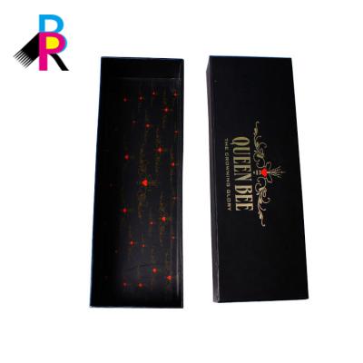 China Matt Black Gold Recyclable Foil Custom Printed Luxury Boxes With Logo for sale